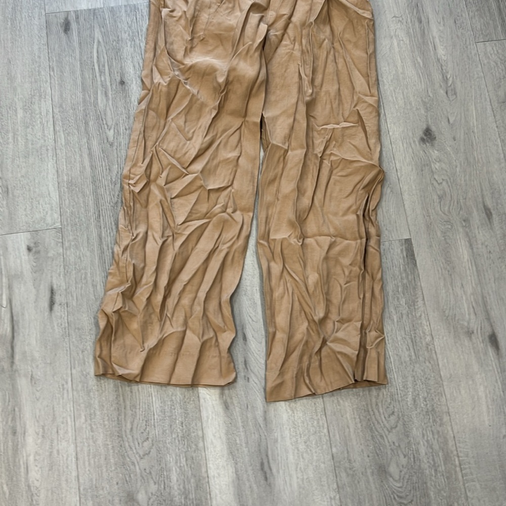 NONchalant Label Fabi Wide Leg Pant in Camel - Picture 6 of 9